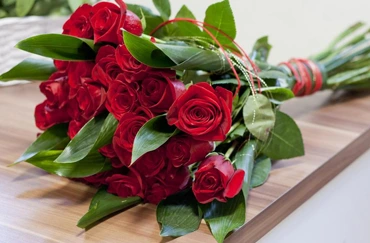Bouquet de fleurs pour la Saint-Valentin